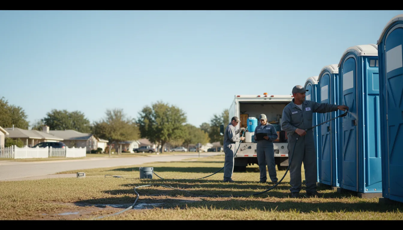 Long-Term Portable Toilet Rental in Harrington, DE near me